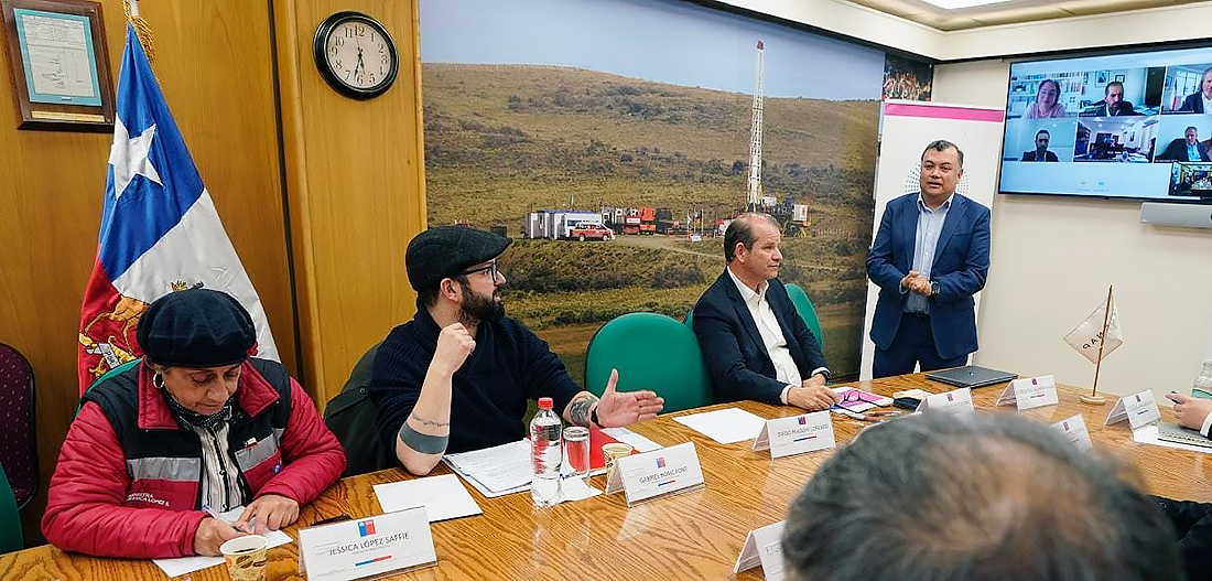The meeting took place on Thursday, June 27 in Punta Arenas.