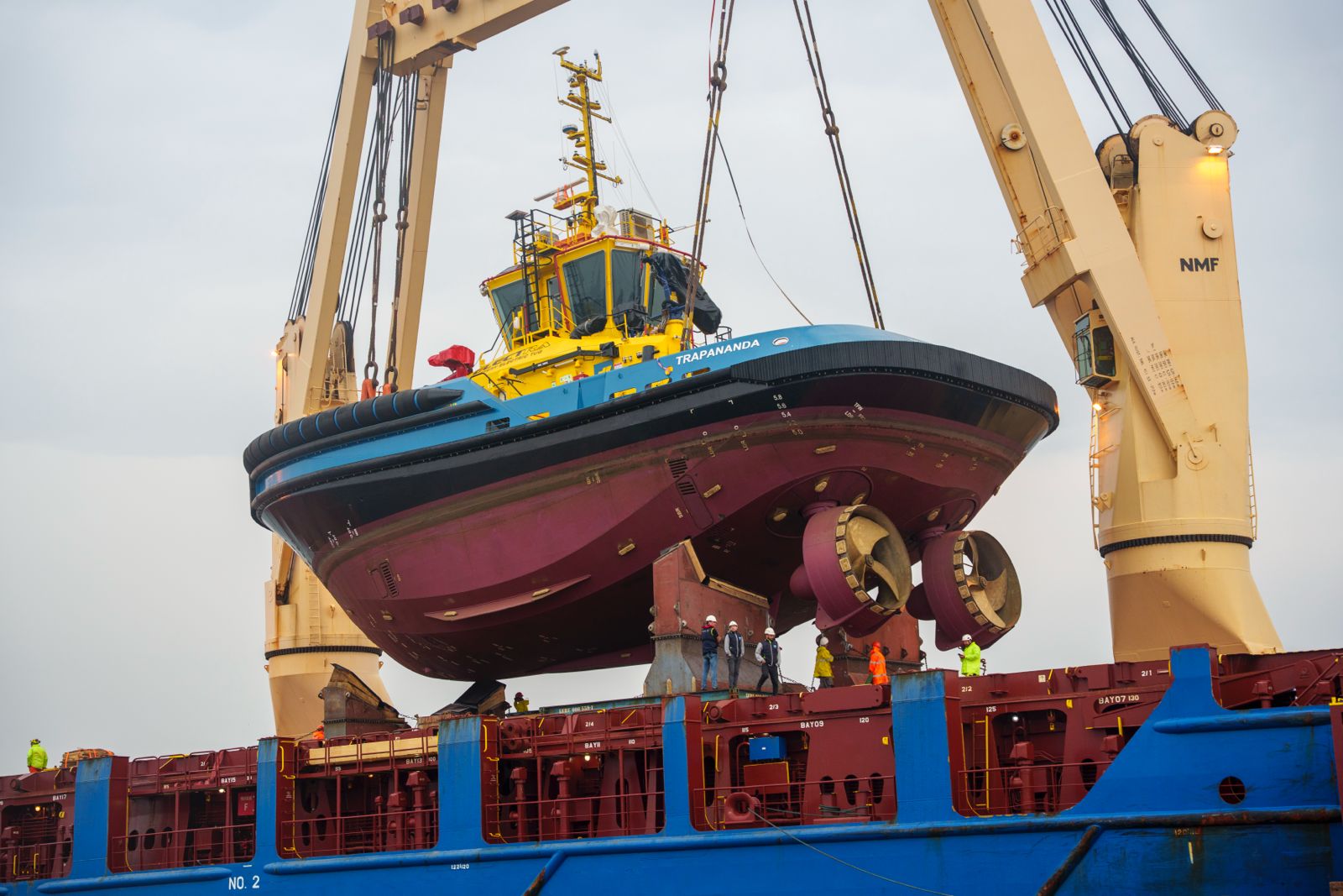 El viaje se extenderá por cerca de 45 días desde Tuzla (Turquía) hasta el terminal de Puerto Montt.