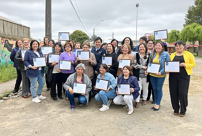 En 2022 ENAP apoyó un total de 22 cursos SENCE.