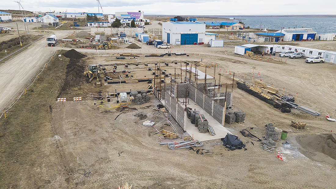 El proyecto contará con energía renovable proveniente del parque eólico Vientos Patagónicos .