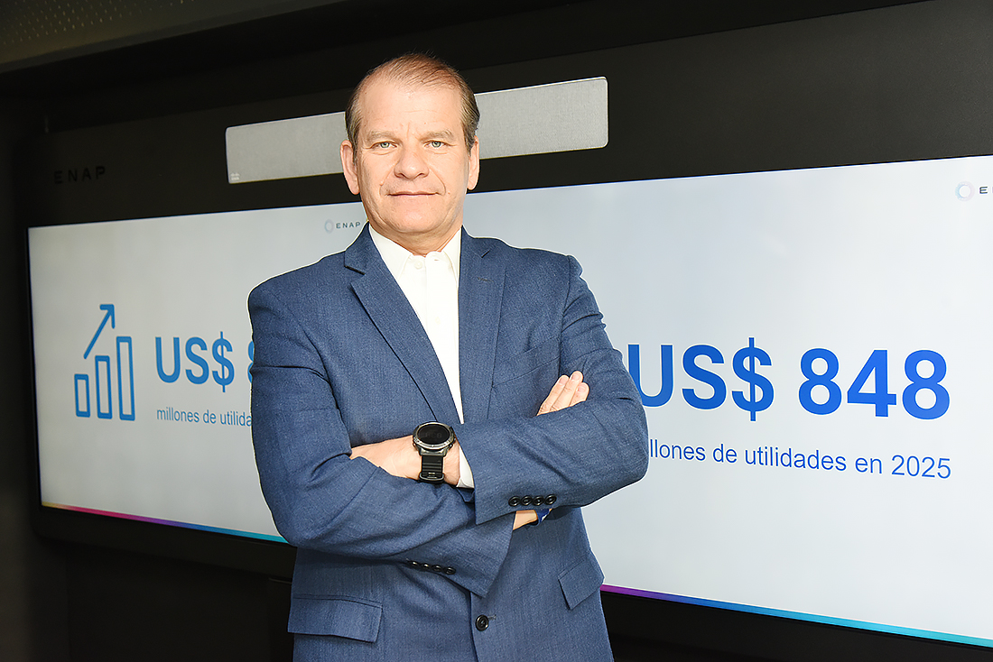 Julio Friedmann, gerente general de Enap.