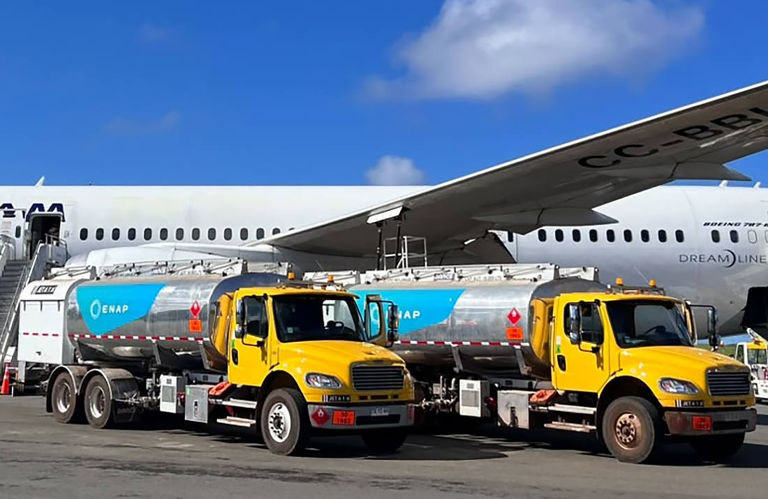 Estas unidades están diseñadas exclusivamente para la carga directa a las aeronaves.