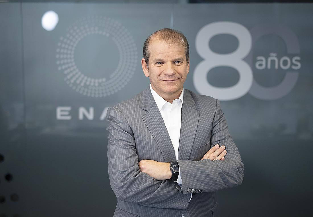 Julio Friedmann, gerente general de Enap.